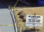 M. Taylor Enterprise sign