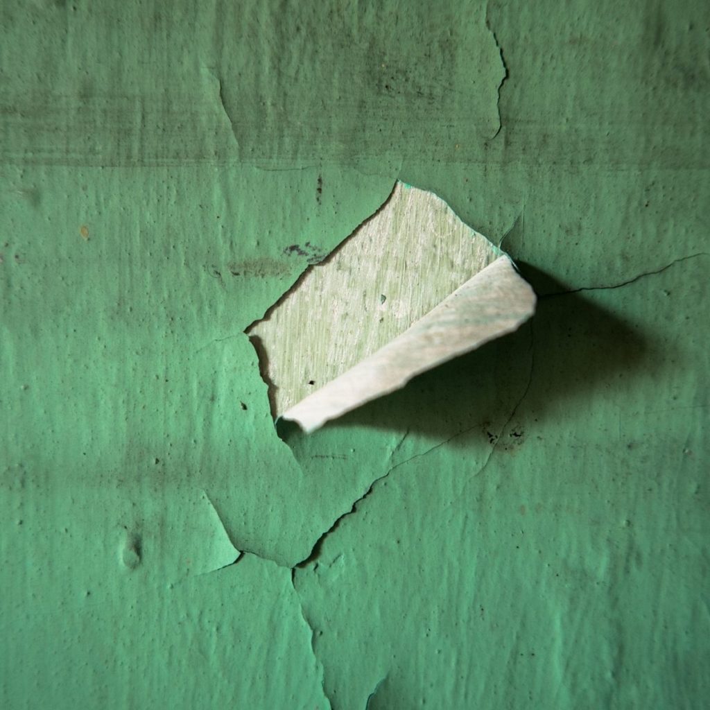 wallpaper peeling is one sign home foundation needs repair M Taylor Enterprise