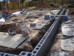 foundation installation  