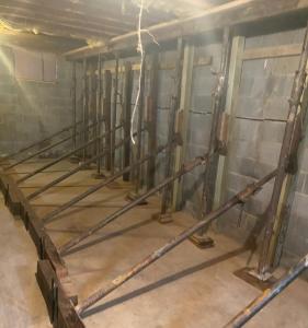 basement foundation supports